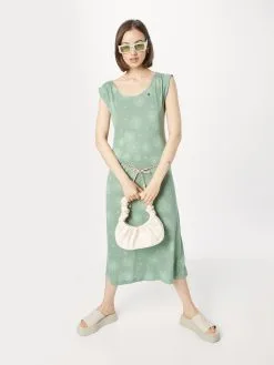 Ragwear Zomerjurken Zomerjurk Dames Groen / Pastelgroen -Aanbiedingen Ragwear Winkel 0110f9ec3ccb9f79dec6bc9a9df00ac8