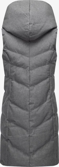 Ragwear Bodywarmers Bodywarmer Natalka Dames Grijs -Aanbiedingen Ragwear Winkel 018eb167d2b35d5923e6385d19bb4c17