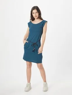 Ragwear Jerseyjurken Jurk TAGG Dames Blauw -Aanbiedingen Ragwear Winkel 02512750da3f1827c784dd0ef2e57e88