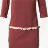 Ragwear Jerseyjurken Jurk TANYA Dames Roestrood