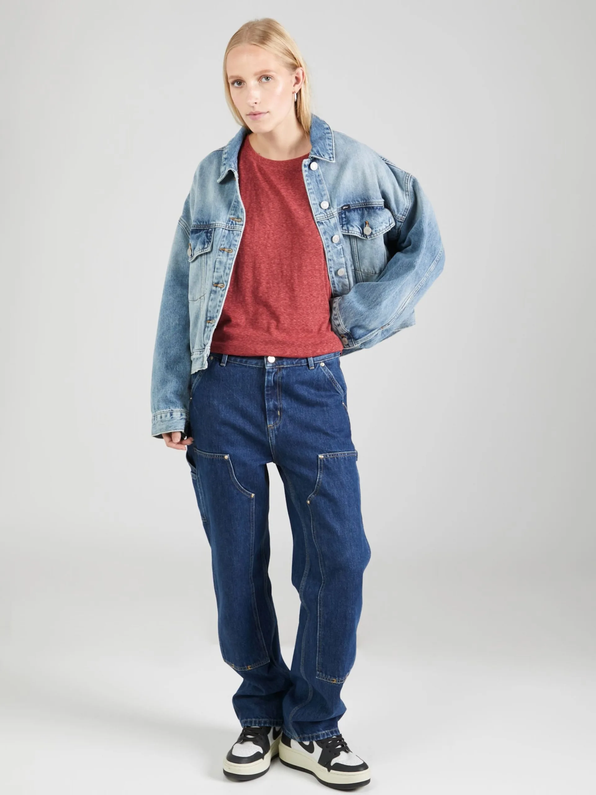 Ragwear Longsleeves Shirt Dames Framboos 5 Ragwear Longsleeves Shirt Dames Framboos - Afbeelding 5