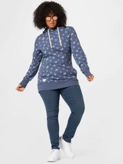 Hoodies Sweatshirt GRIPY Dames Lichtblauw / Blauw Gemêleerd -Aanbiedingen Ragwear Winkel 0796ca55dea1572a35a38c4a0fdb05d0