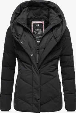 Ragwear Winterjassen Winterjas Natesa Dames Zwart -Aanbiedingen Ragwear Winkel 094ac22d6970543a9807235645121684