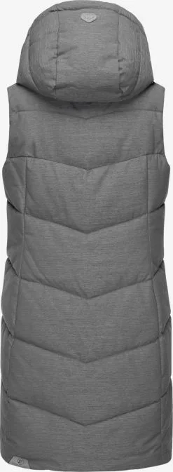Ragwear Bodywarmers Bodywarmer Pavla Dames Grijs -Aanbiedingen Ragwear Winkel 0aff57bb59460516e49c0b317a771103
