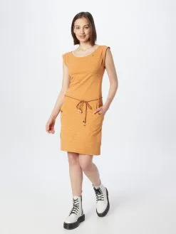 Ragwear Jerseyjurken Jurk TAGG Dames Curry -Aanbiedingen Ragwear Winkel 0b7fc1f15954d8d1644392f95f197075