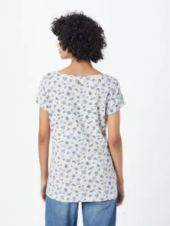 Ragwear T-shirts Shirt FLORAH Dames Wit Gemêleerd -Aanbiedingen Ragwear Winkel 0cb590faa46f699a77e5333abe82f523