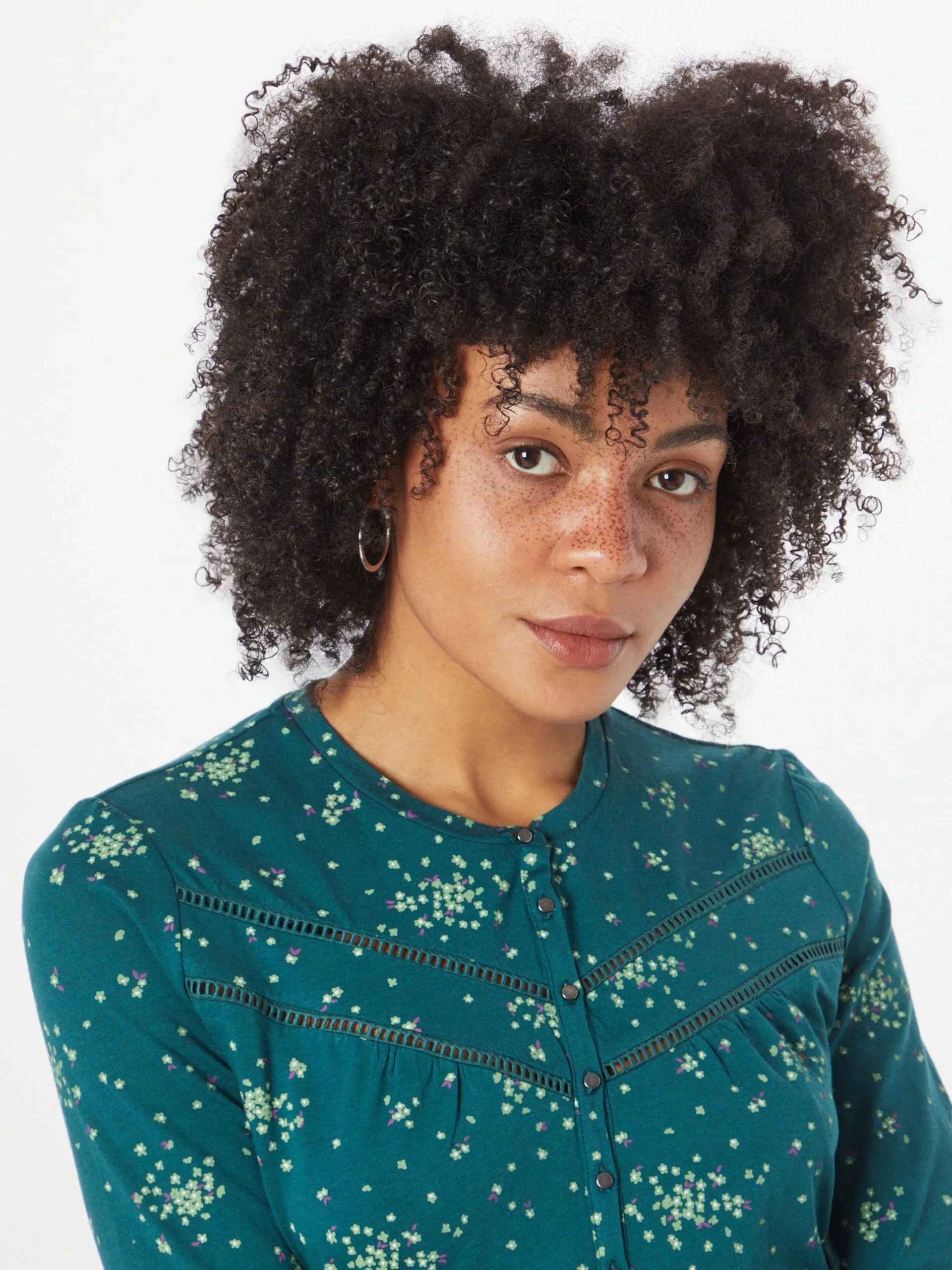 Ragwear Longsleeves Shirt CHAMBERY Dames Petrol / Pastelgroen 2 Ragwear Longsleeves Shirt CHAMBERY Dames Petrol / Pastelgroen - Afbeelding 2