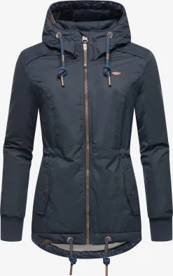 Ragwear Outdoor Jassen Functionele Jas Danka Dames Navy / Donkerblauw -Aanbiedingen Ragwear Winkel 0da46319628e0f7a60c9d7016e651144