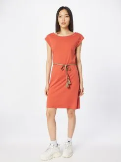 Ragwear Mini Jurken Jurk MANNDY Dames Koraal -Aanbiedingen Ragwear Winkel 0dce24dc137420e0f17373adcd8335df