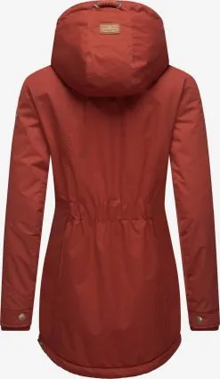 Ragwear Outdoor Jassen Functionele Jas Zuzka Dames Roestrood -Aanbiedingen Ragwear Winkel 10f6ddd340f74669e21ace220536dc80