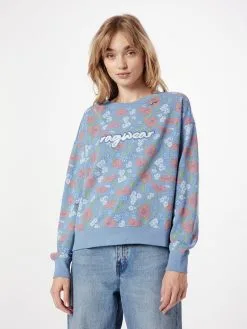 Ragwear Sweatshirts Sweatshirt JAVVA Dames Smoky Blue / Lichtblauw -Aanbiedingen Ragwear Winkel 13167e12094501ac9fd27f1cafe7171f