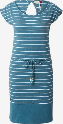 Ragwear Jerseyjurken Jurk SOCHO Dames Aqua