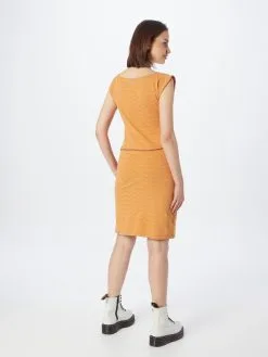 Ragwear Jerseyjurken Jurk TAGG Dames Curry -Aanbiedingen Ragwear Winkel 1543b21630d4fef1333cf5d69e07e773