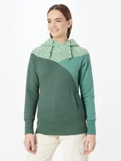 Ragwear Hoodies Sweatshirt Dames Groen / Jade Groen / Pastelgroen -Aanbiedingen Ragwear Winkel 17a586eb7f2a0c55b7670308a1dd7439