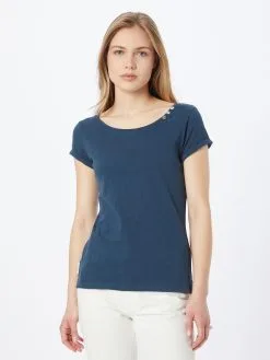 Ragwear T-shirts Shirt Florah Dames Blauw -Aanbiedingen Ragwear Winkel 186d674637fcae9c3980fc79695c9d1a