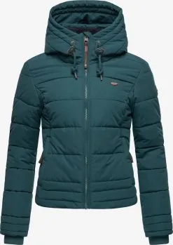 Ragwear Winterjassen Winterjas Novva Dames Donkergroen -Aanbiedingen Ragwear Winkel 193862174a2a570bf8bb651aab9c50f8