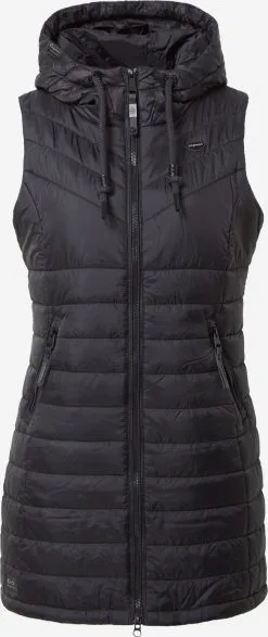 Ragwear Bodywarmers Bodywarmer LUCINDA Dames Zwart