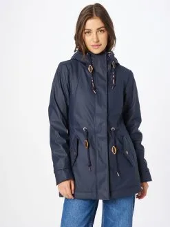 Ragwear Parkas Tussenparka Monadis Dames Navy -Aanbiedingen Ragwear Winkel 19f471b63c3a381ea42a05d57ab4a95d