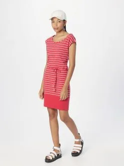 Ragwear Jerseyjurken Jurk SOCHO Dames Rood -Aanbiedingen Ragwear Winkel 1fb382e956acef7d1dc12f32addc699d