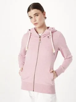 Ragwear Sweatvesten Sweatvest PAYA Dames Rosa -Aanbiedingen Ragwear Winkel 2093649cc04b6286034dd7a468f5cdd7