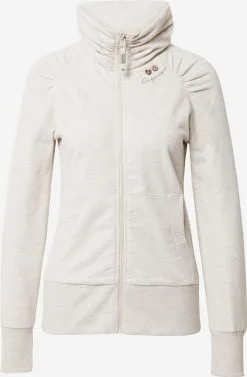 Ragwear Sweatvesten Sweatvest GOJJIKA Dames Beige Gemêleerd