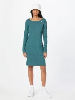 Ragwear Mini Jurken Jurk RIVER Dames Petrol -Aanbiedingen Ragwear Winkel 2532c35512e9407a63c560cf9dc76a27