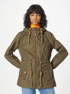 Ragwear Tussenjassen Tussenjas MONADIS Dames Olijfgroen -Aanbiedingen Ragwear Winkel 2539a0aec0ccb02ca302e952345ba7ff