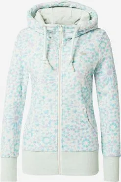 Ragwear Sweatvesten Sweatvest NESKA Dames Mintgroen