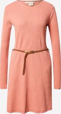 Ragwear Mini Jurken Jurk Dames Zalm Roze