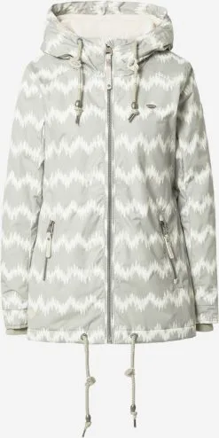 Ragwear Tussenjassen Tussenjas ZUZKA Dames Pastelgroen