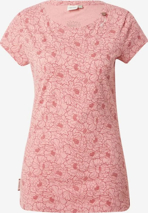 Ragwear T-shirts Shirt Dames Rosa / Framboos -Aanbiedingen Ragwear Winkel 28e3ba083718f2943a1929b4c9c93309