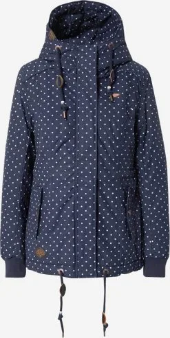 Ragwear Tussenjassen Tussenjas DANKA Dames Nachtblauw