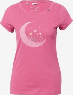 Ragwear T-shirts Shirt Dames Pink / Rosa