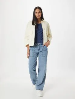 Ragwear T-shirts Shirt MINTT Dames Lichtblauw / Donkerblauw -Aanbiedingen Ragwear Winkel 2b5a6fb2c1b2b21ba6486832419cb9c2