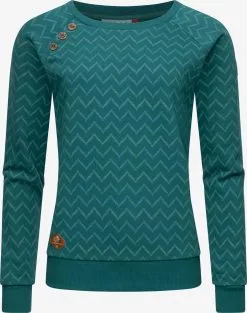 Ragwear Sweatshirts Sweatshirt Daria Dames Groen