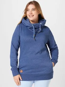 Hoodies Sweatshirt Dames Duifblauw -Aanbiedingen Ragwear Winkel 2e236088cf6861ff1958077b01b85629