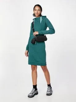 Ragwear Mini Jurken Jurk DEVVA Dames Groen -Aanbiedingen Ragwear Winkel 2ed5e3de3c6068912e47532dfd66aaf8
