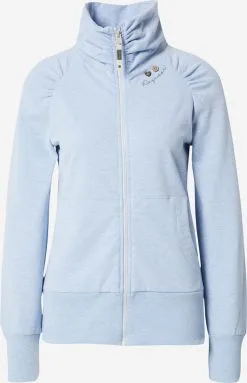 Ragwear Sweatvesten Sweatvest GOJJIKA Dames Lichtblauw