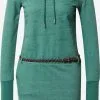 Ragwear Mini Jurken Jurk Laurra Dames Jade Groen