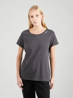Ragwear T-shirts Shirt Dames Donkergrijs -Aanbiedingen Ragwear Winkel 30e4274d358ab056d5d2f7991021c888