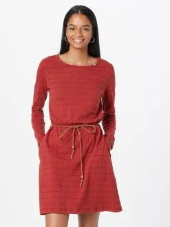 Ragwear Mini Jurken Jurk VERBENA Dames Knalrood -Aanbiedingen Ragwear Winkel 31d2e13bf8b0030d4d36551ed44e39e0