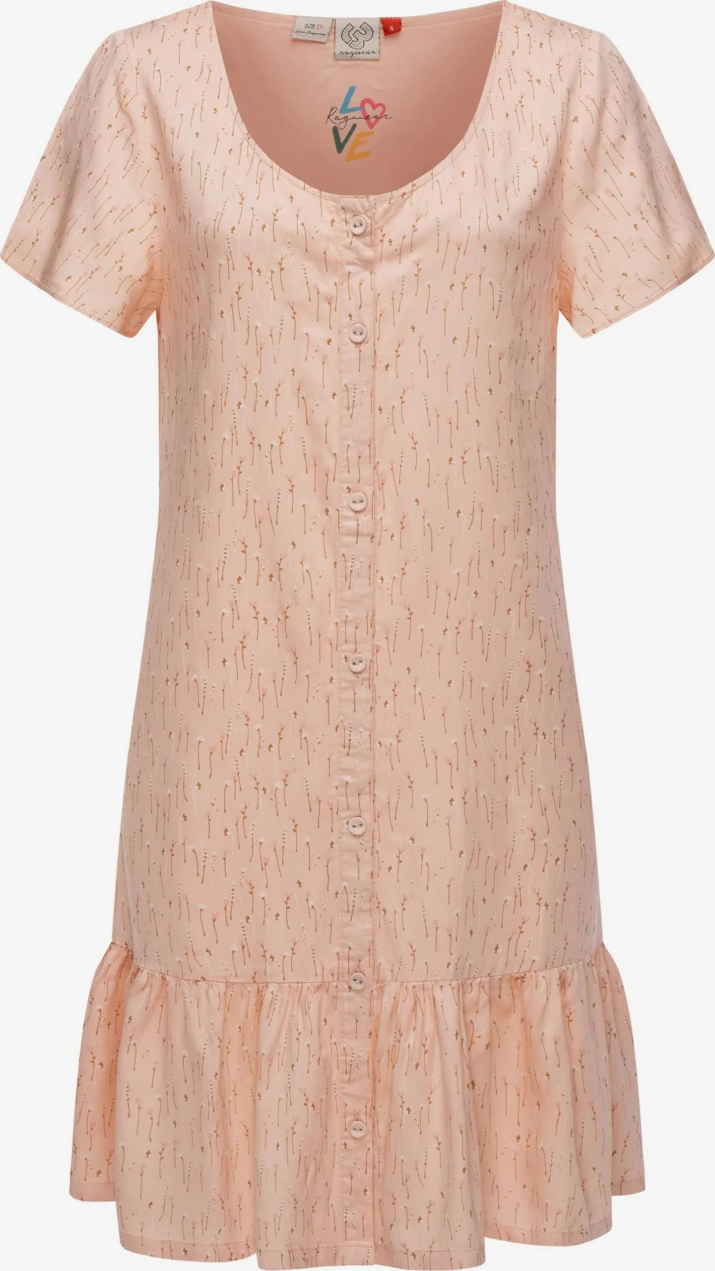 Ragwear Zomerjurken Zomerjurk Fialina Dames Nude 1 Ragwear Zomerjurken Zomerjurk Fialina Dames Nude