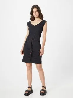 Ragwear Jerseyjurken Jurk SLAVKA Dames Zwart -Aanbiedingen Ragwear Winkel 324aba67c907c42d69efc218bfe202aa