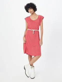 Ragwear Mini Jurken Jurk VALETA Dames Rood -Aanbiedingen Ragwear Winkel 3273771e2617cd4c9cbab6f3d2c10da8