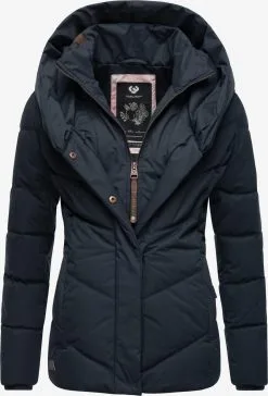 Ragwear Winterjassen Winterjas Natesa Dames Navy -Aanbiedingen Ragwear Winkel 32cef184c73ef6968dbe1b6175e889db