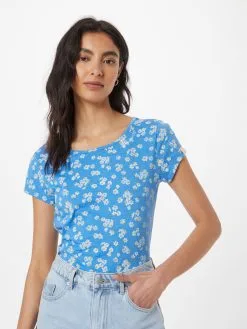 Ragwear T-shirts Shirt Dames Azuur / Hemelsblauw -Aanbiedingen Ragwear Winkel 354821d3de744728fcb7a182c35e1cec