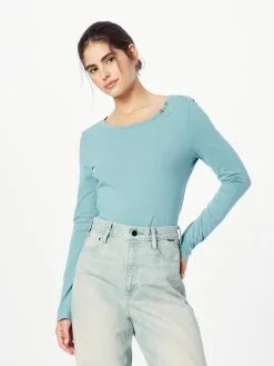 Ragwear Longsleeves Shirt FLORAH Dames Blauw -Aanbiedingen Ragwear Winkel 35834c0623d921b016c0feccd139664c