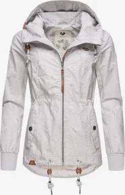 Ragwear Outdoor Jassen Functionele Jas Danka Dames Lichtgrijs