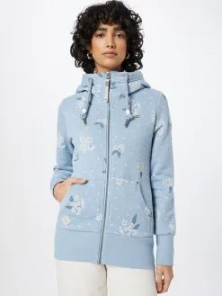 Ragwear Sweatvesten Sweatvest NESKA Dames Lichtblauw -Aanbiedingen Ragwear Winkel 36cb51c9e2c86a6a6926cf51a17cce8b