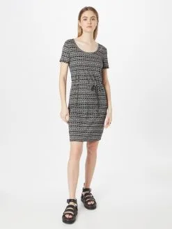 Ragwear Jerseyjurken Jurk PELIADA Dames Zwart -Aanbiedingen Ragwear Winkel 36e75af3a91152d329d889132c194570